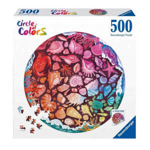 Ravensburger Seashells Circular - 500 Pieces Jigsaw